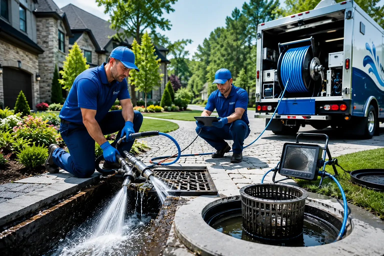 Local outdoor drain cleaning professionals in Trufant, MI